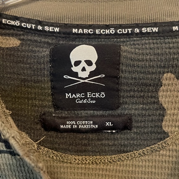 Mark Ecko Cut and Sew XL long sleeve shirt. Camouflage design. - Picture 3 of 7